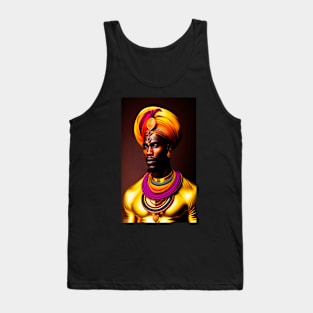 Colorful tribal king Tank Top